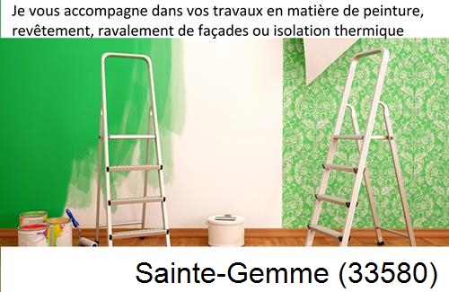 Peintre sols à Sainte-Gemme-33580